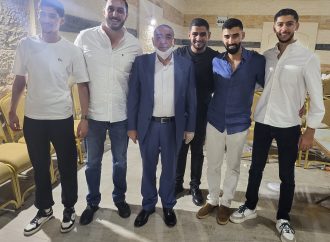 رجل الأعمال ناصر سعيد الركيبات يستقبل المهنئين بنجاح عملية زراعة الكلى