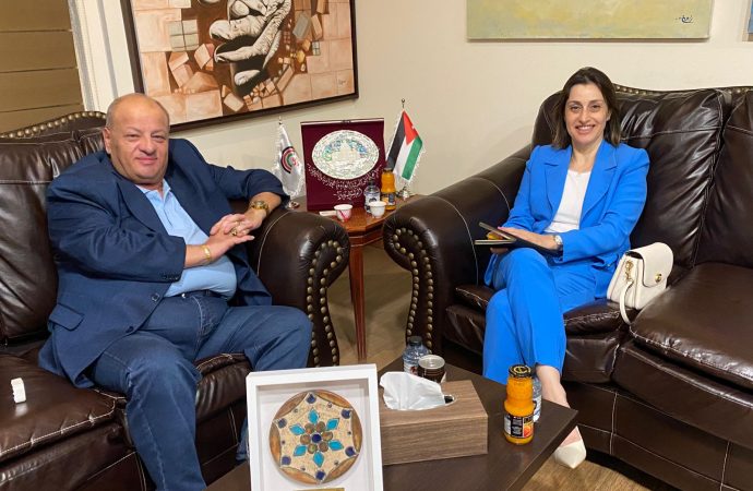 سماوي يعقد عدة لقاءات مع السفراء المعتمدين لدى الأردن بهدف الإعداد والتحضير لمهرجان جرش 2026