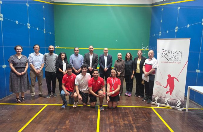 الاتحاد الأردني للاسكواش يكرّم لاعبيه المميزين ويشيد بدعم الرعاة