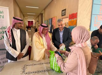 توزيع ٢٠ الف ذبيحة من لحوم الأضاحي السعودية  في الأردن