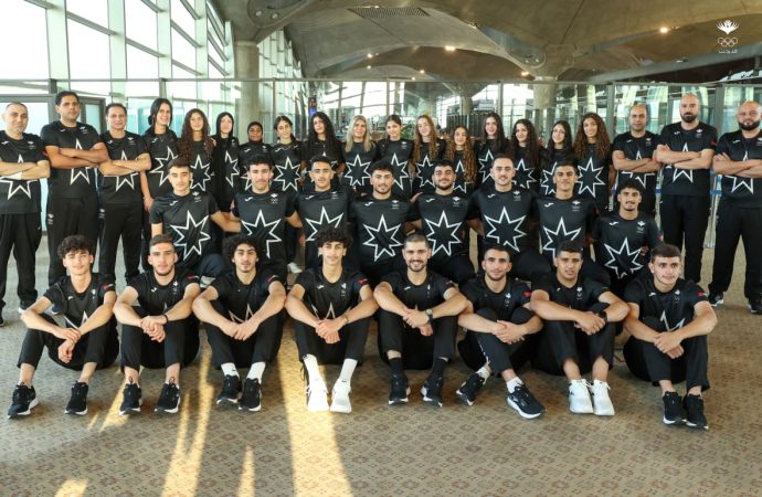 الأميرة سارة تترأس الفوج الأول من البعثة الأردنية المغادرة إلى البحرين للمشاركة في “آسيوية الشباب”