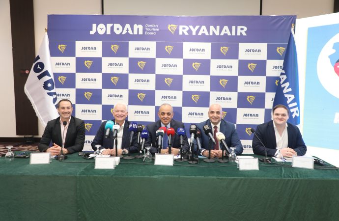 “رايان إير” تطلق جدول رحلات شتوي إلى الأردن