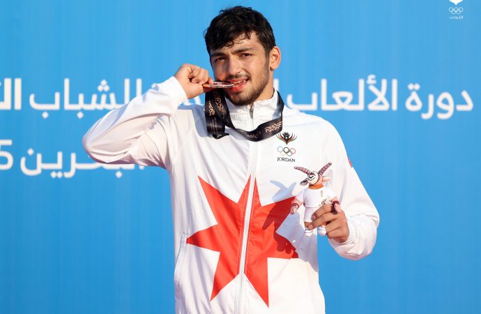 ناغوج يُحرز برونزية المصارعة الشاطئية في دورة الألعاب الآسيوية للشباب في البحرين