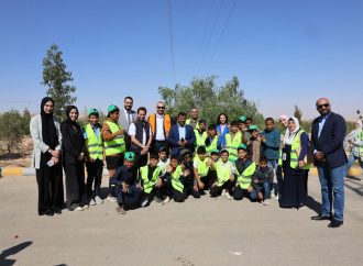 وزيرة التنمية الاجتماعية ترعى اطلاق مبادرة مؤسسة حرير “بصمتنا لبيئة خضراء” في القطرانة