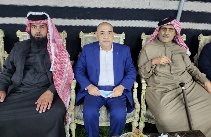 هشام الركيبات وأولاده يكرمون ابن عمهم ناصر السعيد في مادبا