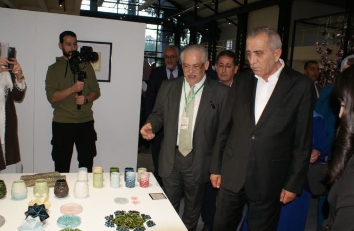 افتتاح مهرجان الخزف والفخار الدولي الأول