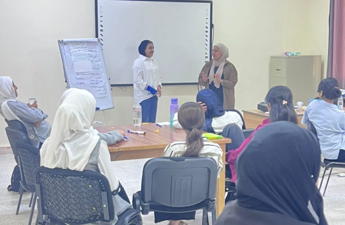 انتهاء الدورة التدريبية لبرنامج “التطوع الأخضر” في مركز شابات ذيبان النموذجي