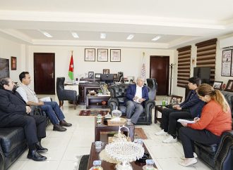 رئيس مفوضي إقليم البترا يستقبل الرئيس التنفيذي لشركة عمان آسيا للطاقة الكهربائية