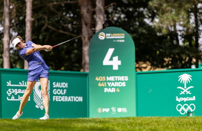 السويدية فولكي تتصدّر اليوم الأول لبطولة أرامكو شينزن ﻿