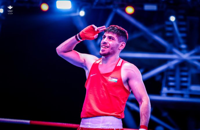 زياد عشيش يتأهل إلى نهائي الملاكمة في دورة ألعاب التضامن الإسلامي