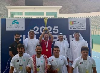 منتخب التنس بطلاً لبطولة الفجيرة الدولية الأولى للمنتخبات