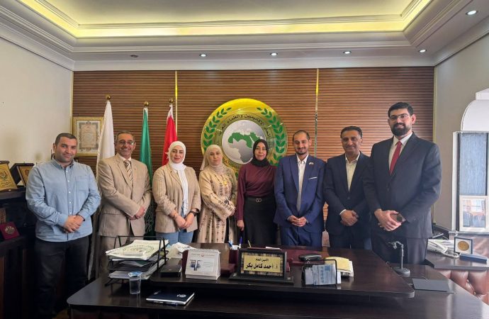 اتحاد الأكاديميين والعلماء العرب ومشروع ريادة الأعمال المهنية  يبحثان سبل التعاون الممكنة