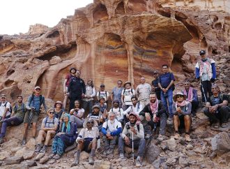 البريزات يشارك في مسار درب الأردن بين وادي قصيب والوادي الملون ووادي أحيمر جنوب غرب البترا