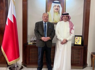السفير البحريني لدى الأردن يلتقي مدير مهرجان جرش ايمن سماوي