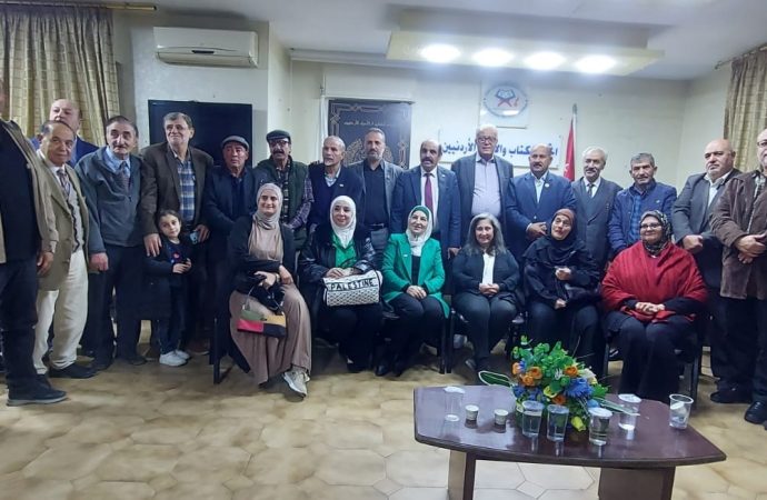 أمسية شعرية لاسراء حيدر وعقل قدح في اتحاد الكتاب