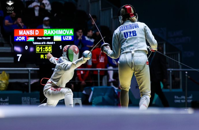 المنتخب الوطني للمبارزة يختتم مشاركته في دورة ألعاب التضامن الإسلامي