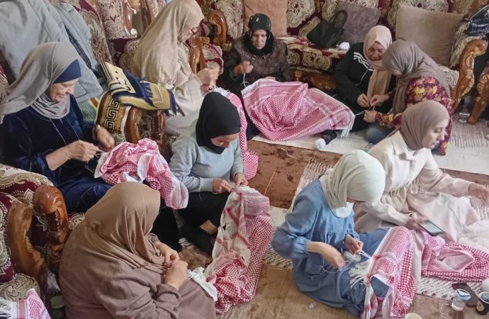 هيئة شباب كلنا الأردن تطلق دورة “تهديب الشماغ” لـ20 فتاة في مادبا