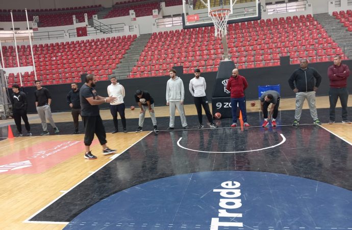 مركز إعداد القيادات الشبابية يختتم دورة مدربي كرة السلة – تصنيف درجة ثالثة.