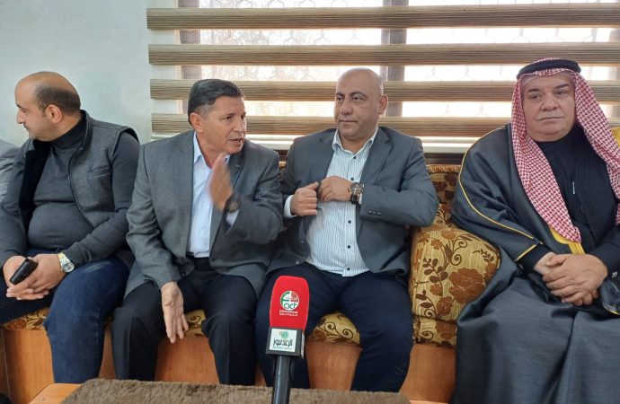 أمين عام سلطة المياه يزور الشوبك ويتفقد الواقع المائي في اللواء