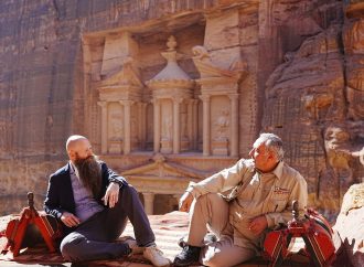 السفير الأمريكي يزور مدينة البترا الأثرية
