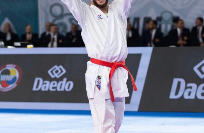 ذهبية تاريخية لعفيف والجعفري يُكرر إنجازه في بطولة العالم للكراتيه