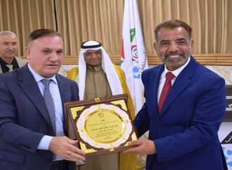 علي عليان الزبون رئيس ديوان آل عليان الزبون بني حسن ينضم الى حزب المستقبل