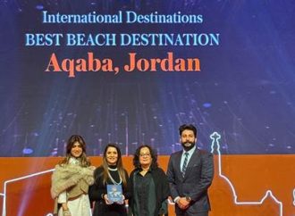 العقبة تحصد جائزة “أفضل وجهة شاطئية  الفئة الدولية” ضمن جوائز Travel + Leisure India’s Best Awards 2025