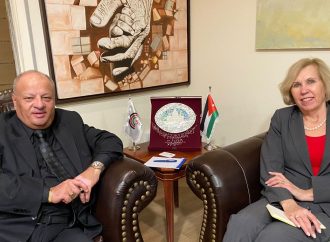 سماوي يلتقي سفيرة دولة أستراليا في الأردن