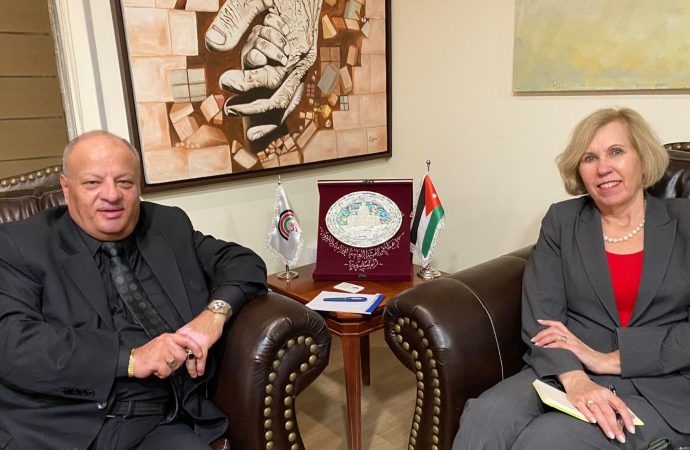 سماوي يلتقي سفيرة دولة أستراليا في الأردن