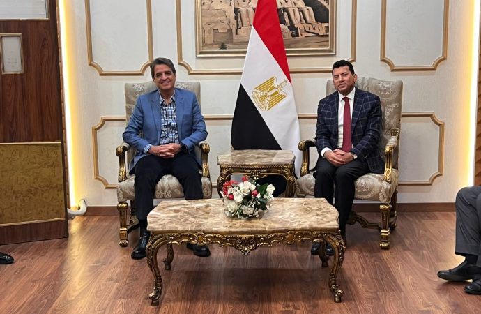 وزير الشباب يشارك في اجتماعات الدورة 49 لمجلس وزراء الشباب والرياضة العرب  في القاهرة