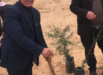 متصرف الشوبك يرعى حفل زراعة الأشجار في غابة مجلس الخدمات المشتركة