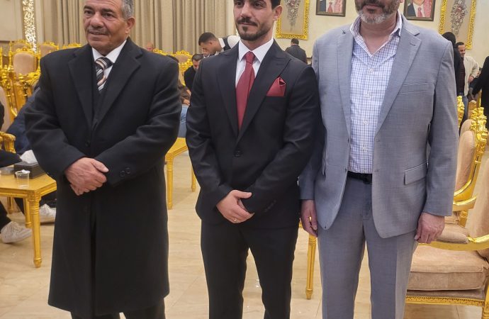 جاهة محمد عبدالفتاح ابوالغنم ، سعادة ابوالغنم طلب و الشيخ الحويان أعطى