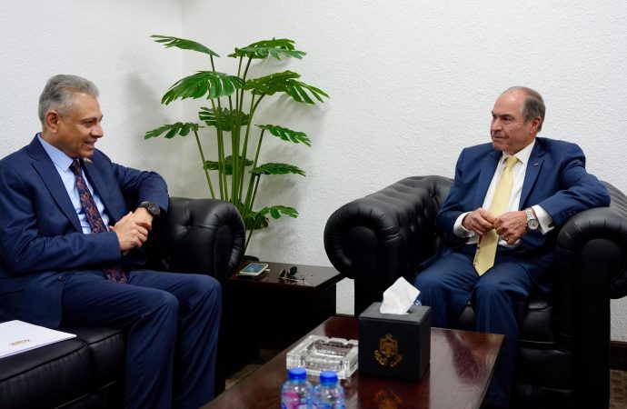 العين الملقي يلتقي السفير اليمني لدى المملكة