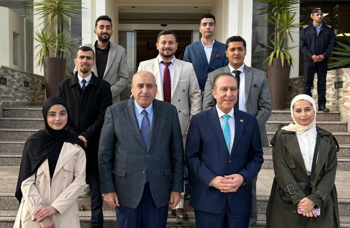 مجلس طلبة جامعة جرش يشارك في الجلسة التشريعية بمجلس النواب