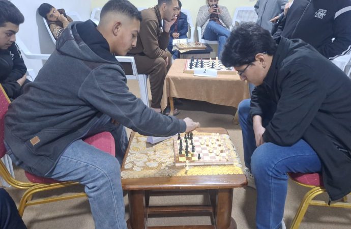 انطلاق بطولة الشطرنج الرمضانية لمديرية شباب البترا