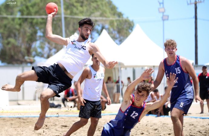 منتخبنا الوطني لكرة اليد الشاطئية في المجموعة الثانية بدورة الألعاب الآسيوية سانيا 2026