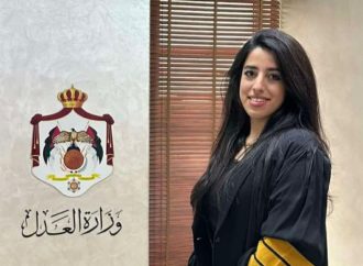 المحامية نيروز الجبور، مبارك أداء القسم القانوني