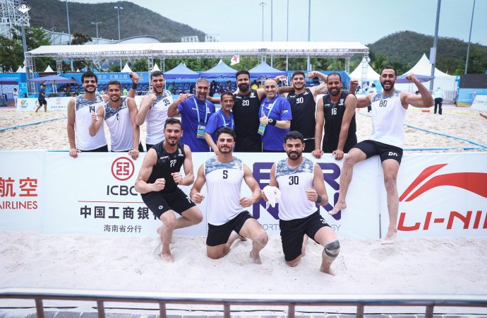 منتخب الجوجيتسو يختتم مشاركته في دورة الألعاب الآسيوية الشاطئية “سانيا 2026”