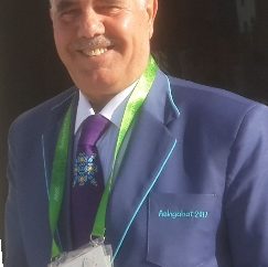 الخبير الدولي عزام الزعبي مندوبا للاتحاد الدولي لبطولة أمم أفريقيا في الجزائر