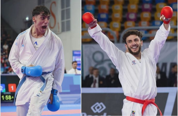 ذهبية للجعفري وفضية لغيث في الدوري العالمي للكراتيه بالرباط