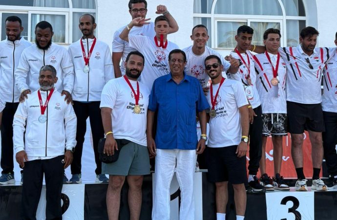 ذهبية وفضية للأولمبياد الخاص الأردني في منافسات الألعاب الإقليمية العاشرة بتونس