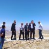 مدير عام الأرصاد يتفقد موقع مشروع الرادار الجوي المتطور في الهيشة بالشوبك