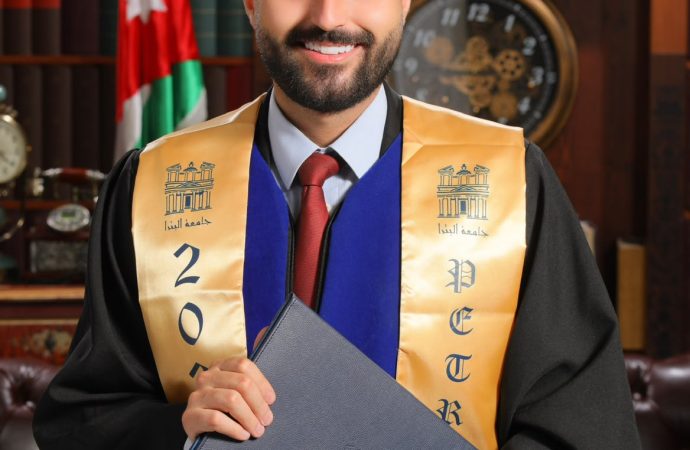 ليث حسام العلاونه الف مبروك التخرج من جامعة البترا